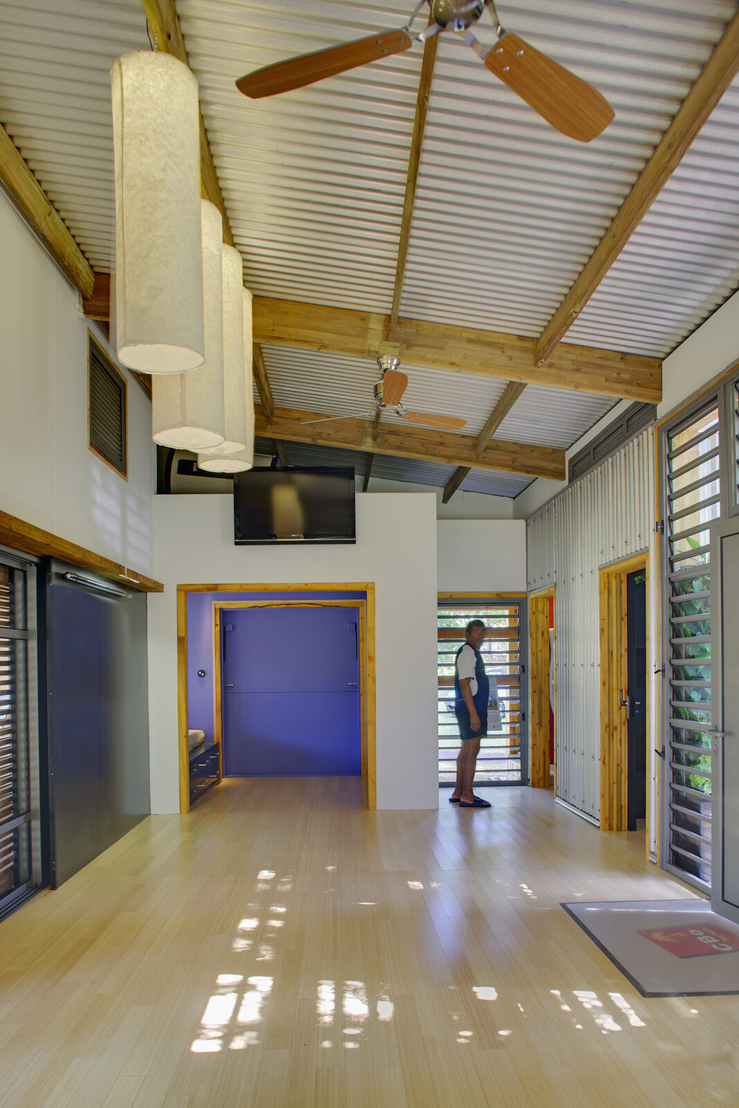 concept de maison tropical environnemental-intérieur