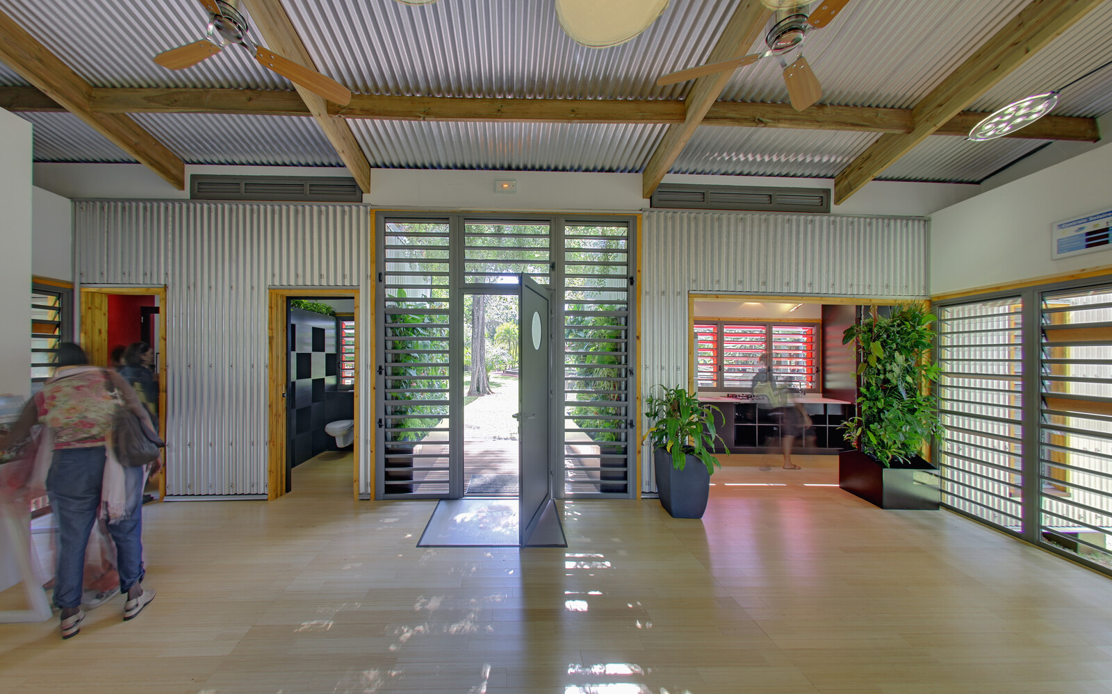 concept de maison tropical environnemental