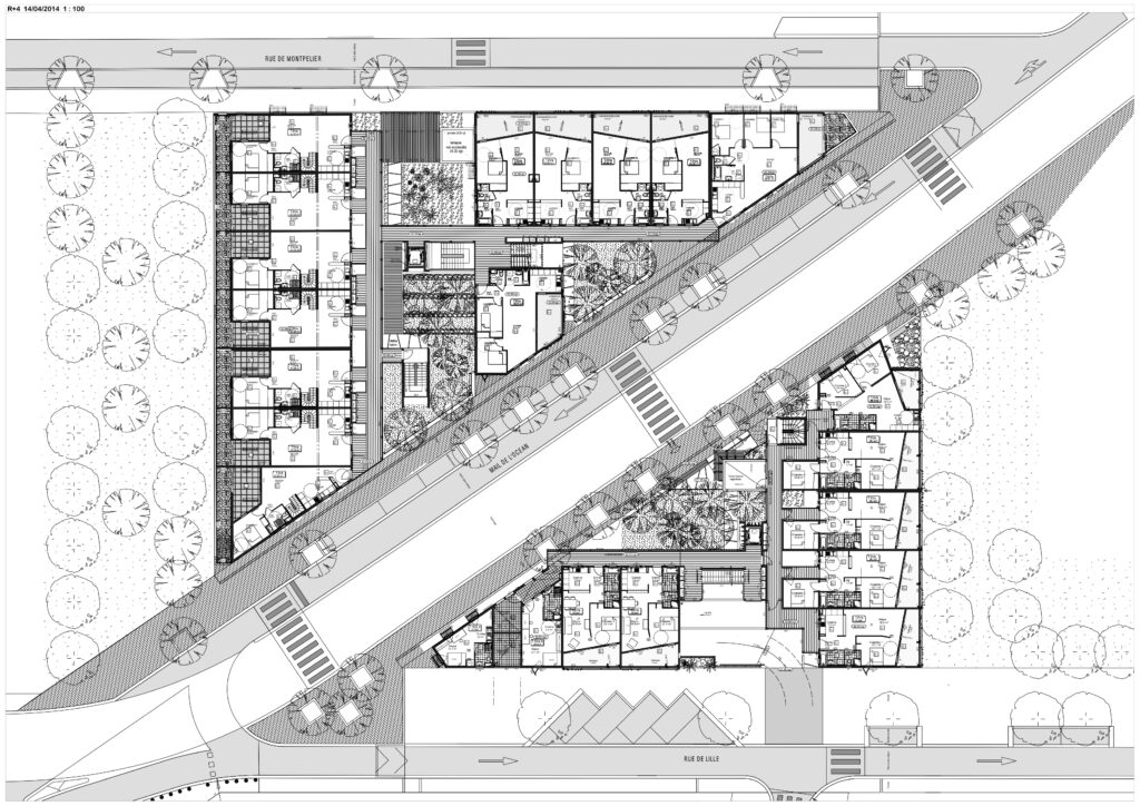 plan masse Malaca et flores