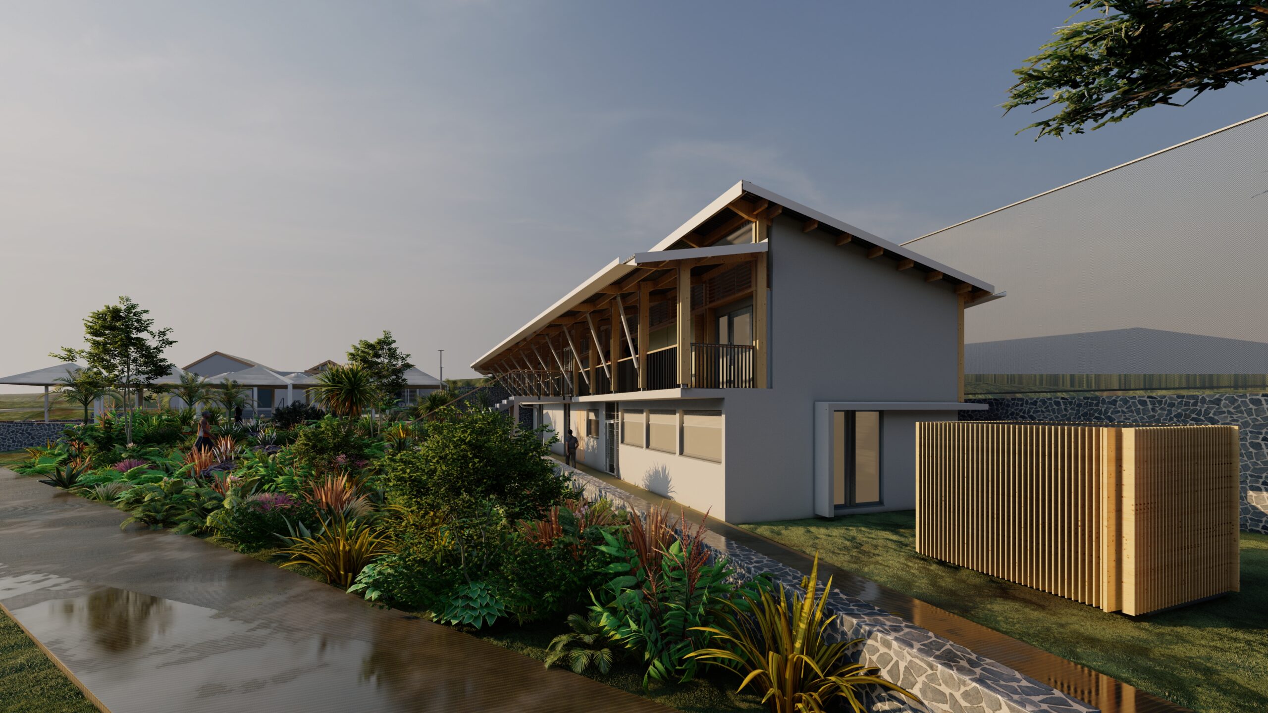 stade casabona - façade extérieure